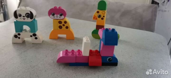 Lego duplo веселые зверушки 10573