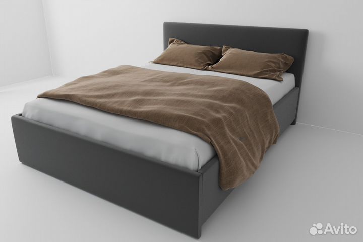 Мягкая кровать Зара с подъем. мех