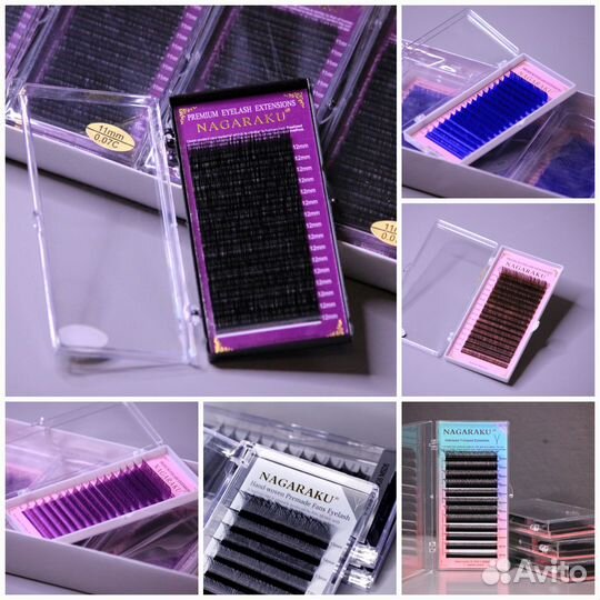Ресницы для наращивания nagaraku