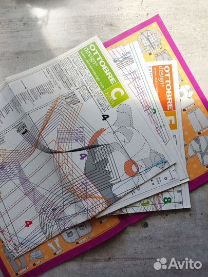 Журнал с детскими выкройками Ottobre 2/2012