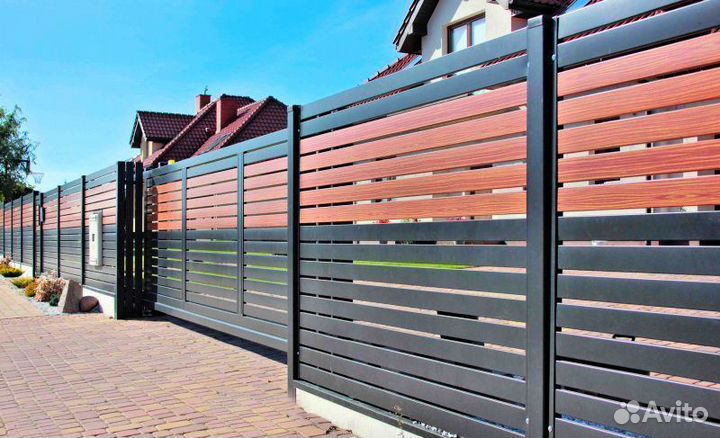 Забор Ранчо горизонтальный