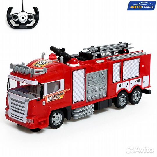 Машина радиоуправляемая 'Пожарная охрана', стреляе