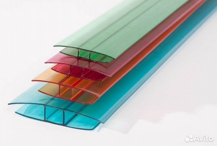 Соединительный неразъемный профиль 6 мм