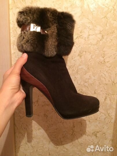 Зимние ботильоны