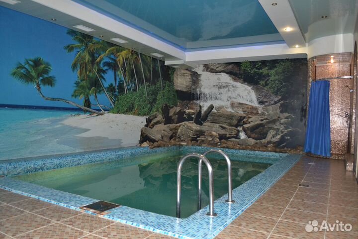 Баня на дровах,сауна с бассейном на час