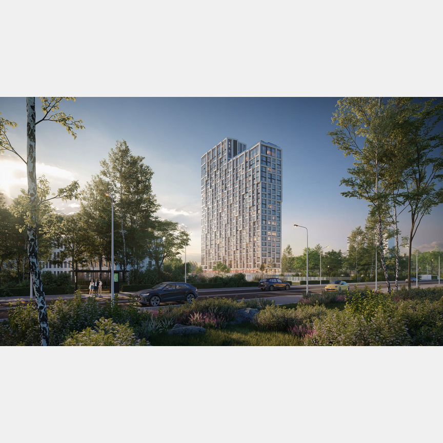 1-к. квартира, 43,6 м², 10/28 эт.