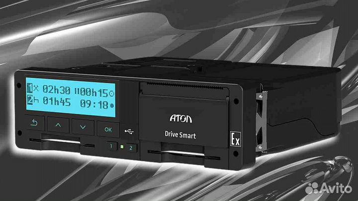 Тахограф Штрих м с скзи (нкм).С калибровкой