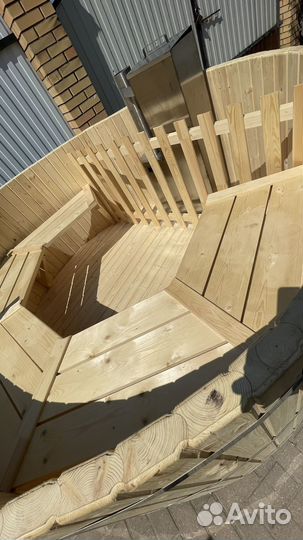 Купель с подогревом Фурако