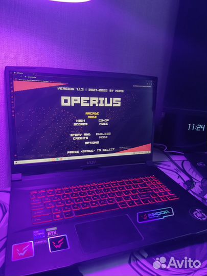 Игровой ноутбук MSI katana gf76