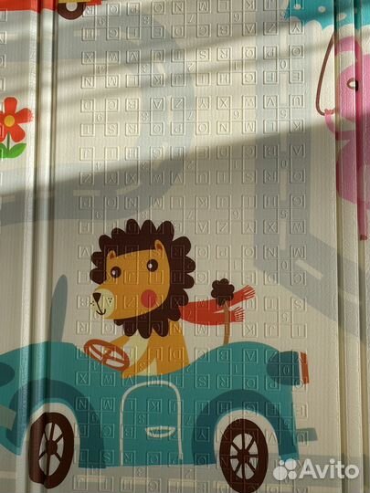 Детский игровой коврик складной