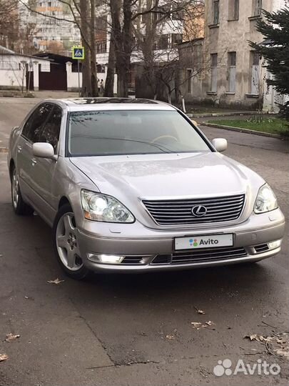 Lexus LS 4.3 AT, 2005, 325 000 км
