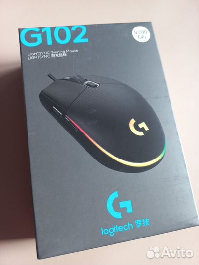 Игровая мышь logitech g102