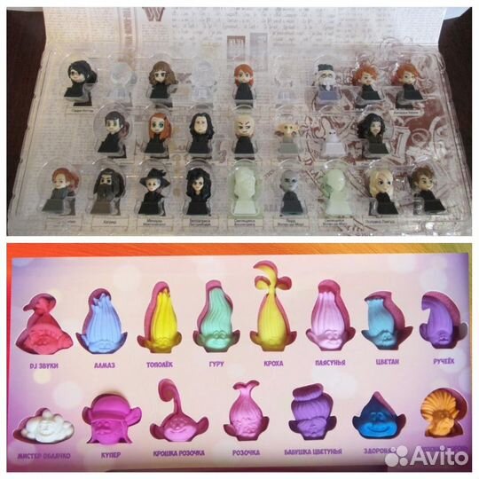 Продам серии игрушек из киндеров