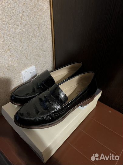 Лоферы из натуральной кожи