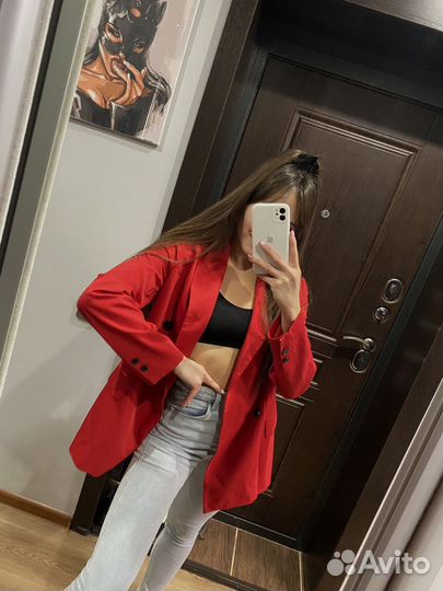 Жакет oversize lime