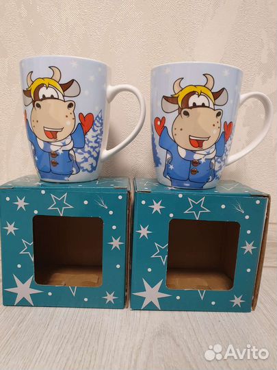 Бокалы для чая с детским рисунком