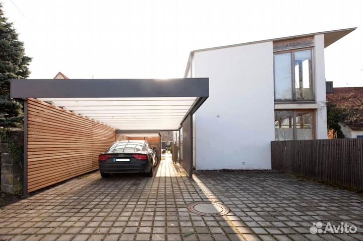 Навес под ключ