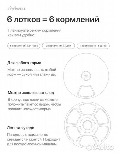 Автоматическая кормушка для кошек, собак