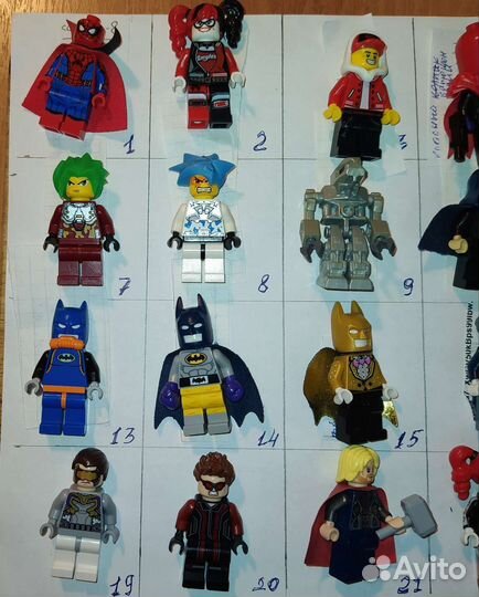 Lego Minifigures минифигурки разных наборов
