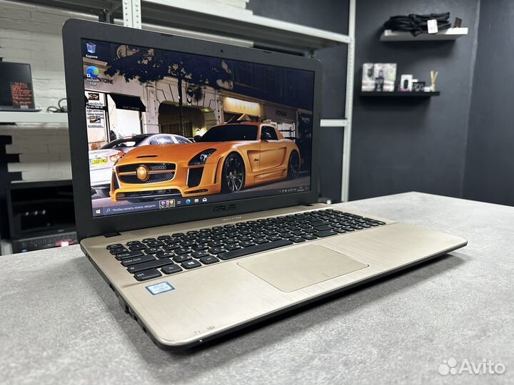 Мощный ноутбук Asus i3/8GB/SSD/256GB