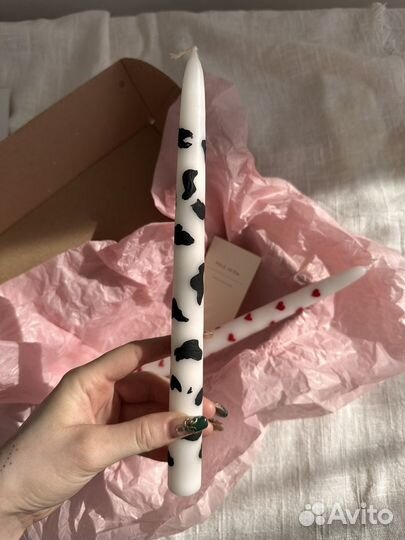 Свеча расписная