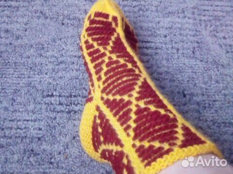 Носки. ручная вязка