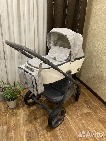 Коляска adamex 3 в 1 бу