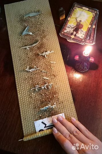 Свечи из вощины, натуральный воск