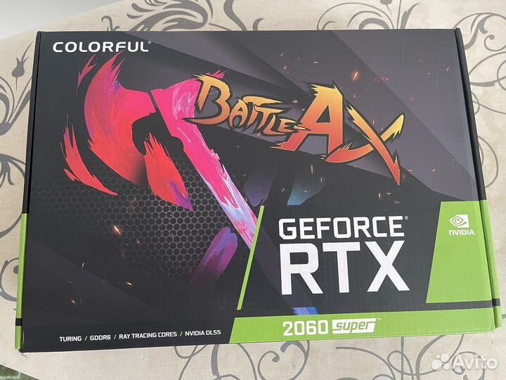Видеокарта Colorful rtx 2060 super 8gb почти новая