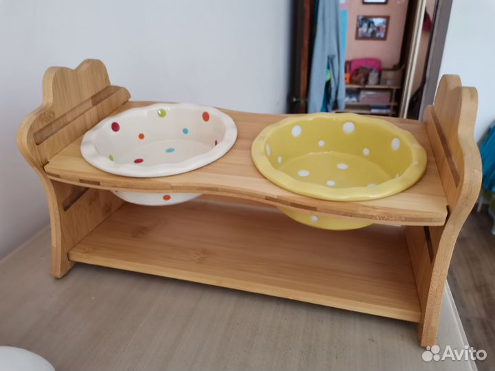 Кормушка двойная для питомцев
