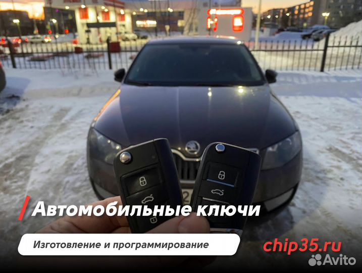 Изготовление и программирование авто ключей, чипов