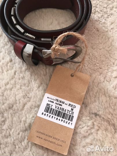 Женский кожаный ремень vanbatch