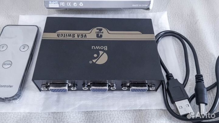 Переключатель VGA Switch Bowu BW-V52