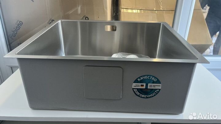 Мойка для кухни Fabiano Quadro 53 R10 S/Steel