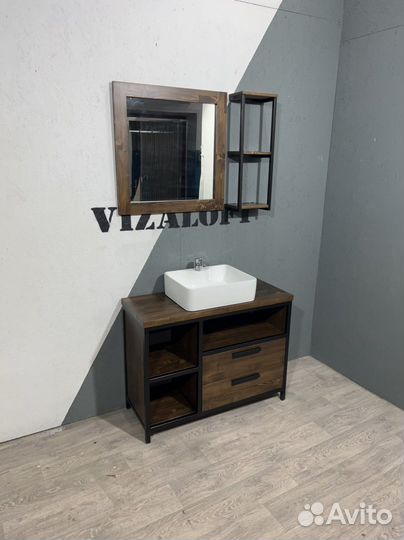 Тумба с раковиной для ванной