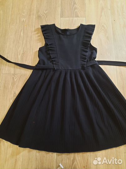 Школьный сарафан для девочки на рост 134 синий