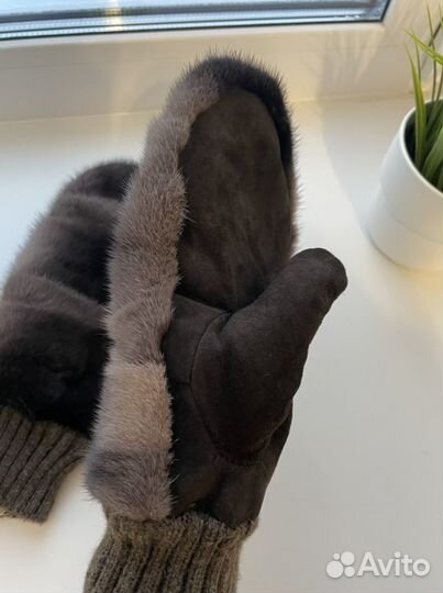 Норковые варежки