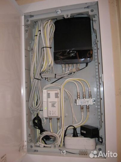 Монтаж интернет и тв кабеля