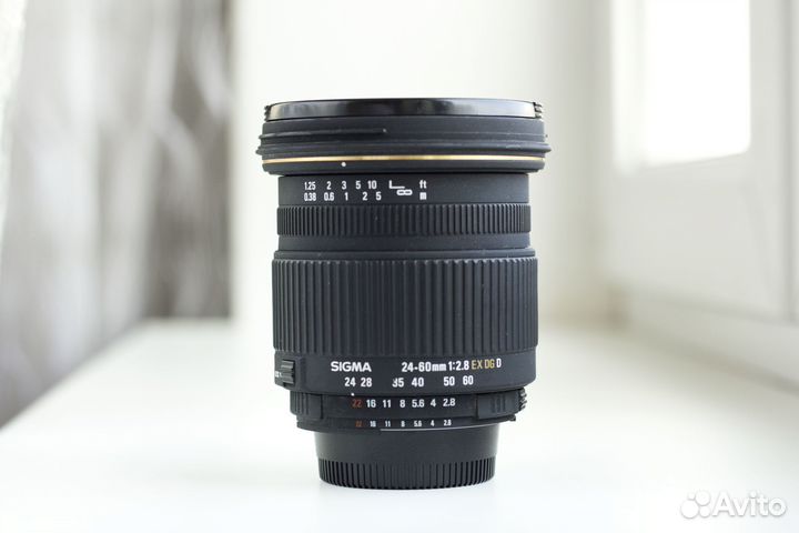 Sigma 24-60 2.8 EX DG D для Nikon в идеале