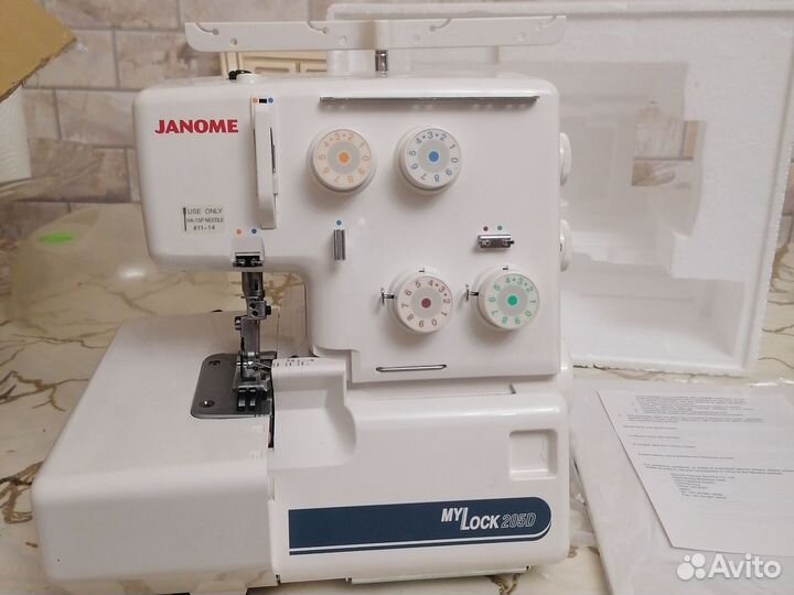 Оверлок janome 205d