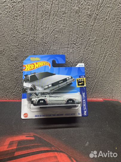 Hot wheels delorean