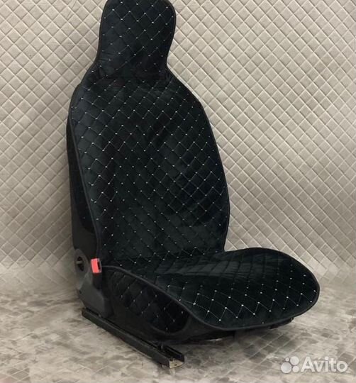Автомобильные накидки на сиденья из велюра