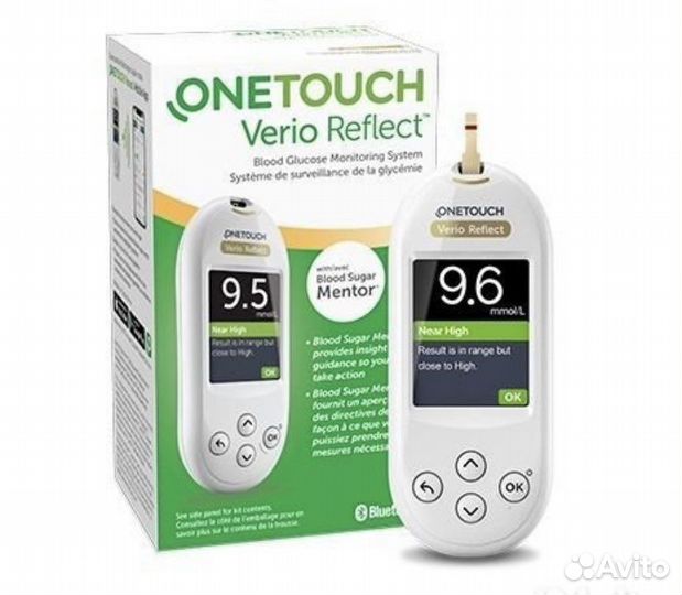 Глюкометр onetouch verio reflekt