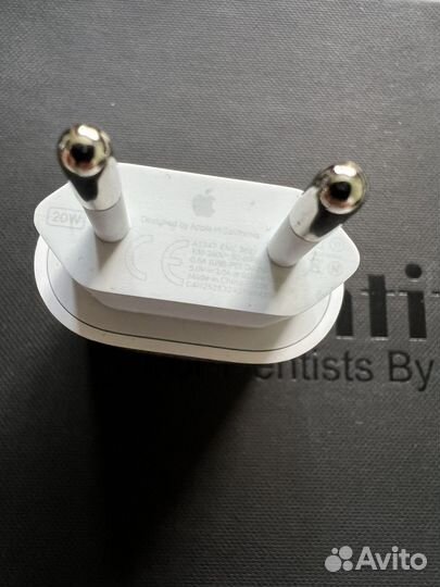 Адаптер питание 20W и кабель lightning Apple
