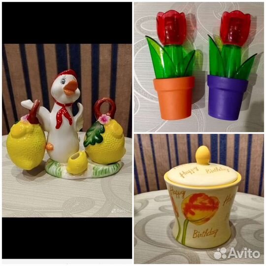 Баночки для специй перечница и солонка