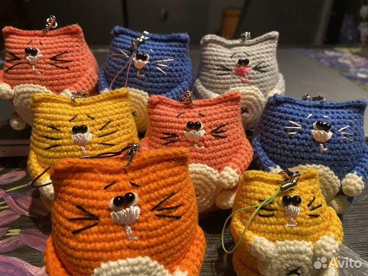 Вязаный котик