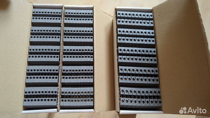 Клемма винтовая серая 6мм2 41А 800В