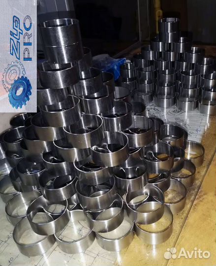 Втулки нерж. катка вездехода Hagglunds BV-206