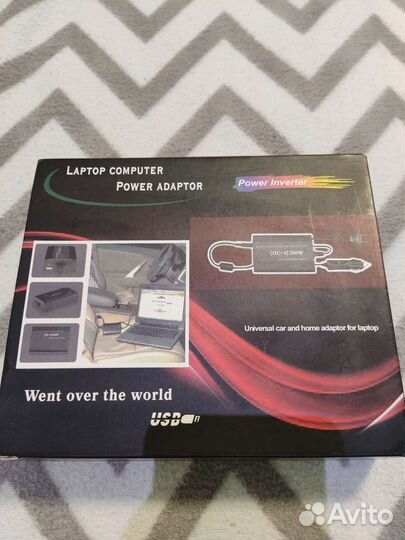 Адаптер автомобильный для ноутбука