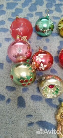 Елочные игрушки СССР